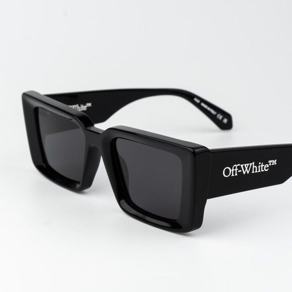 Off-White SAVANNAH Women Sunglasses Black Grey Cat Eye OERI064 SAVANNAH 1007 main image 7